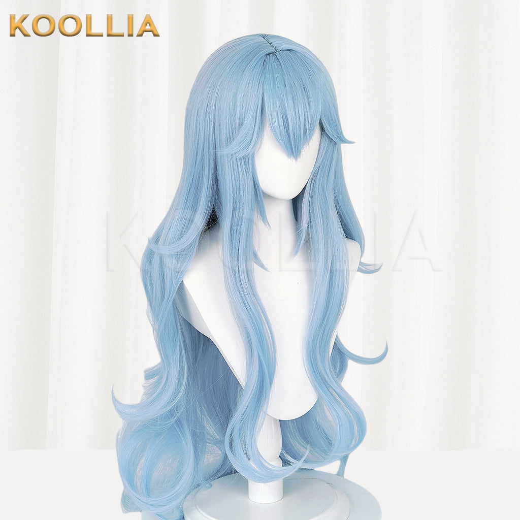EVA Ayanami Rei Lange blaue Haare Basic Perücke