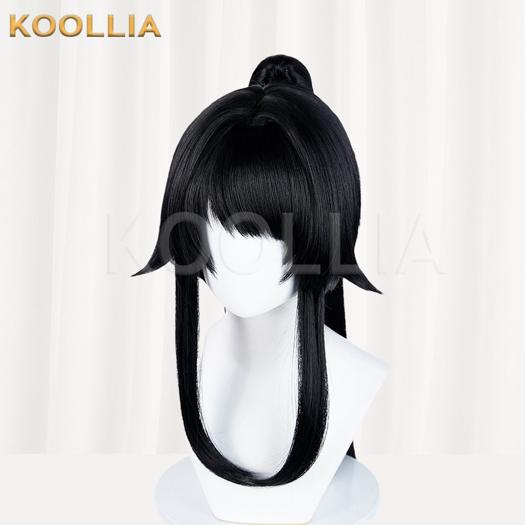 Yandere Simulator Ayano Aishi Long Black Hair Basic Wig