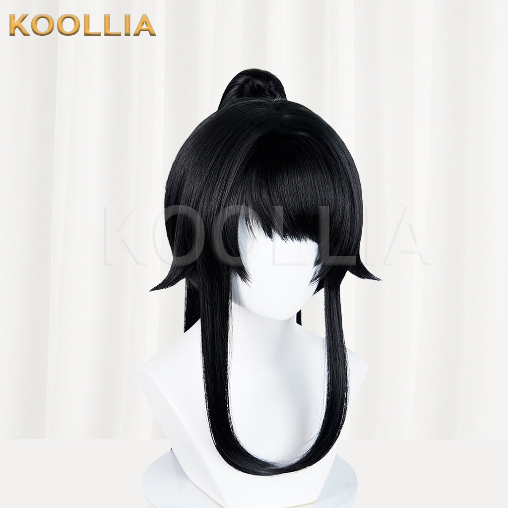 Yandere Simulator Ayano Aishi Long Black Hair Basic Wig