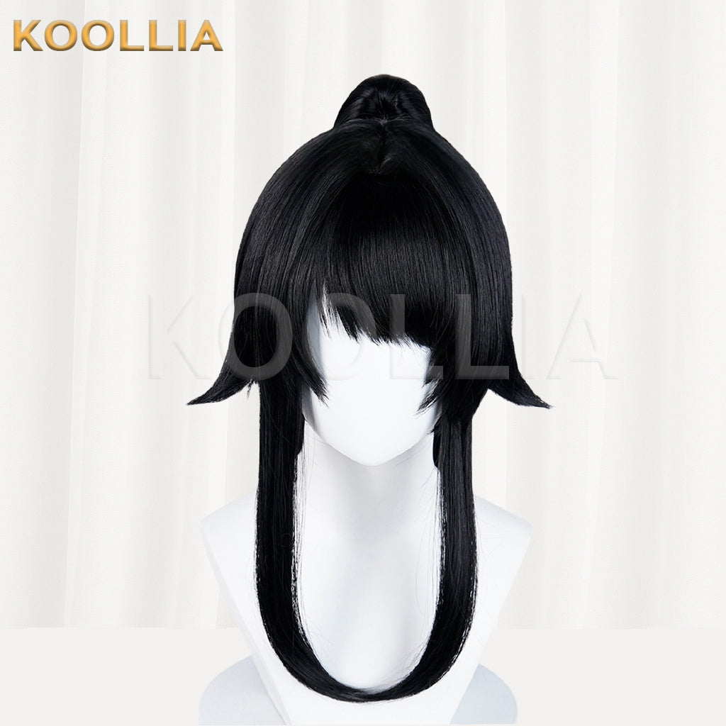 Yandere Simulator Ayano Aishi Long Black Hair Basic Wig