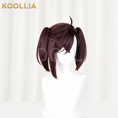 Dandadan Momo Asaye Maid Short Brown Hair Basic Wig