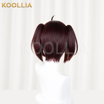 Dandadan Momo Asaye Maid Short Brown Hair Basic Wig