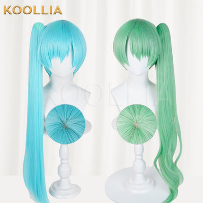 Balala The Fairies Beibei/Yaya Long Green/Blue Hair Basic Wig