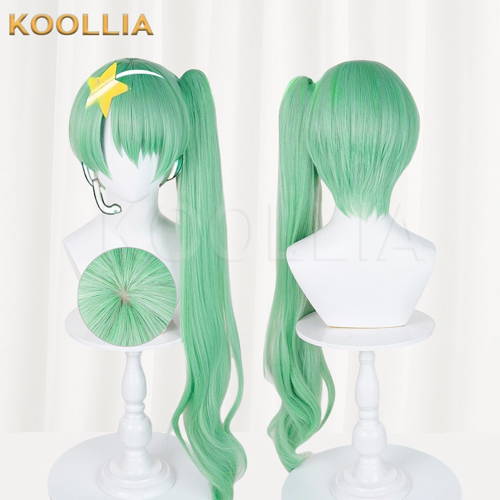 Balala The Fairies Beibei/Yaya Long Green/Blue Hair Basic Wig