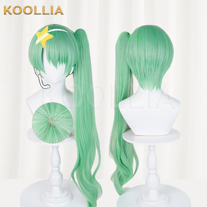 Balala The Fairies Beibei/Yaya Long Green/Blue Hair Basic Wig