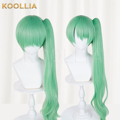 Balala The Fairies Beibei/Yaya Long Green/Blue Hair Basic Wig