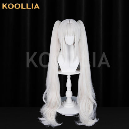 NIKKE：The Goddess of Victory Blanc Long Milky-White Hair Basic Wig