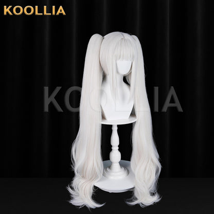 NIKKE：The Goddess of Victory Blanc Long Milky-White Hair Basic Wig