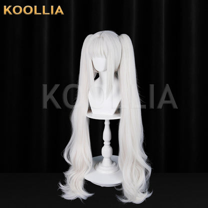 NIKKE：The Goddess of Victory Blanc Long Milky-White Hair Basic Wig