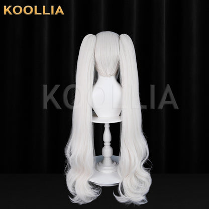 NIKKE：The Goddess of Victory Blanc Long Milky-White Hair Basic Wig