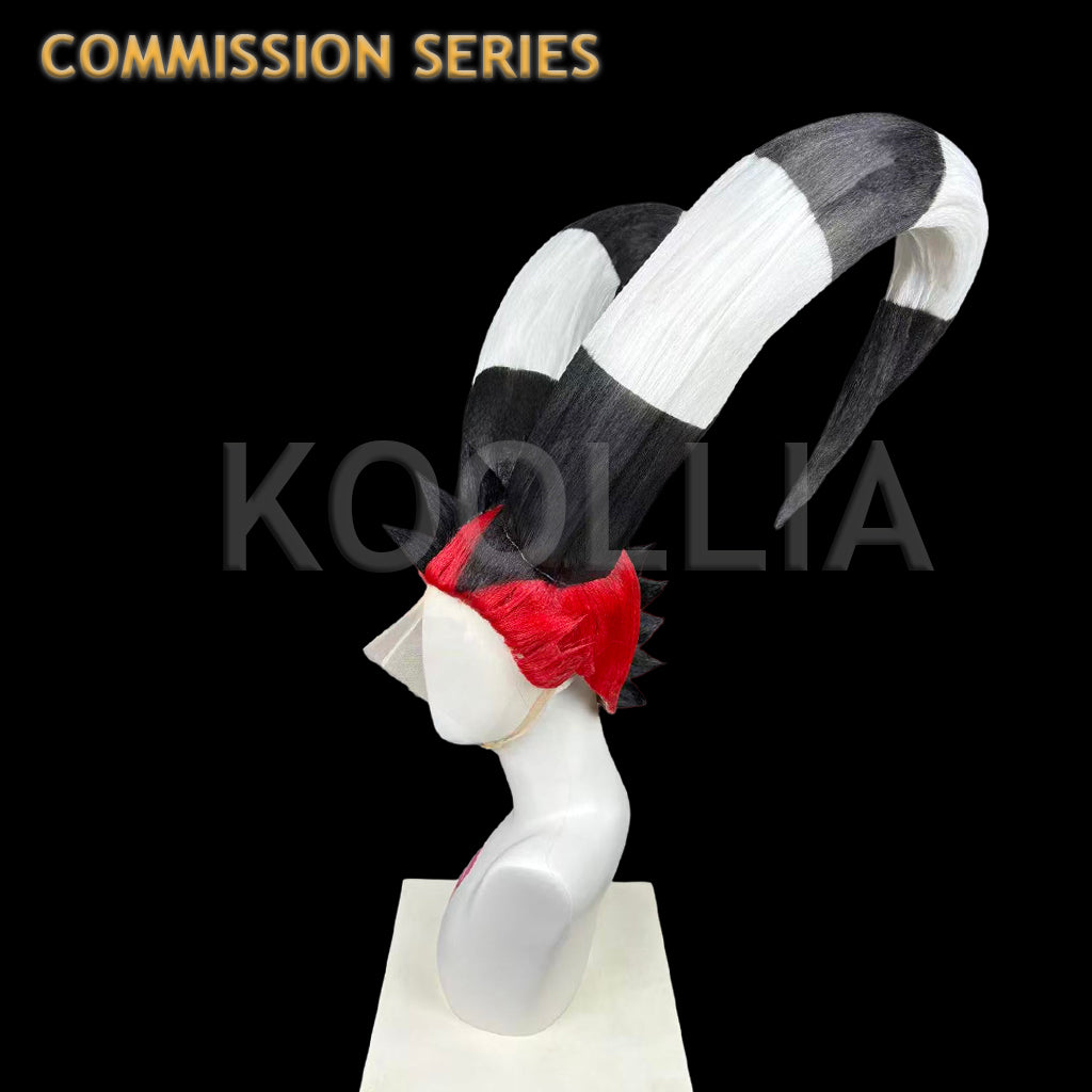 Blitzo Buckzo from Helluva Boss Commission Wig