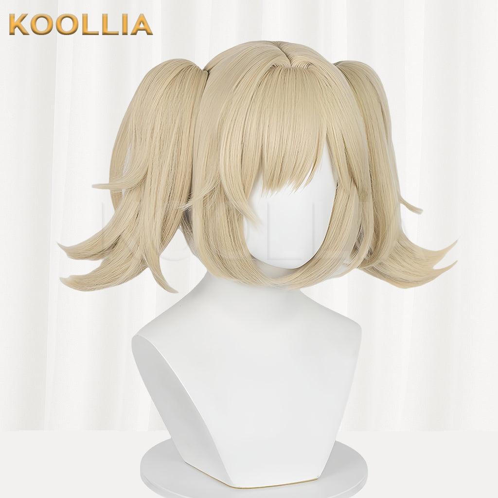 Zenless Zone Zero Burnice White Short Light Yellow Hair Basic Wig