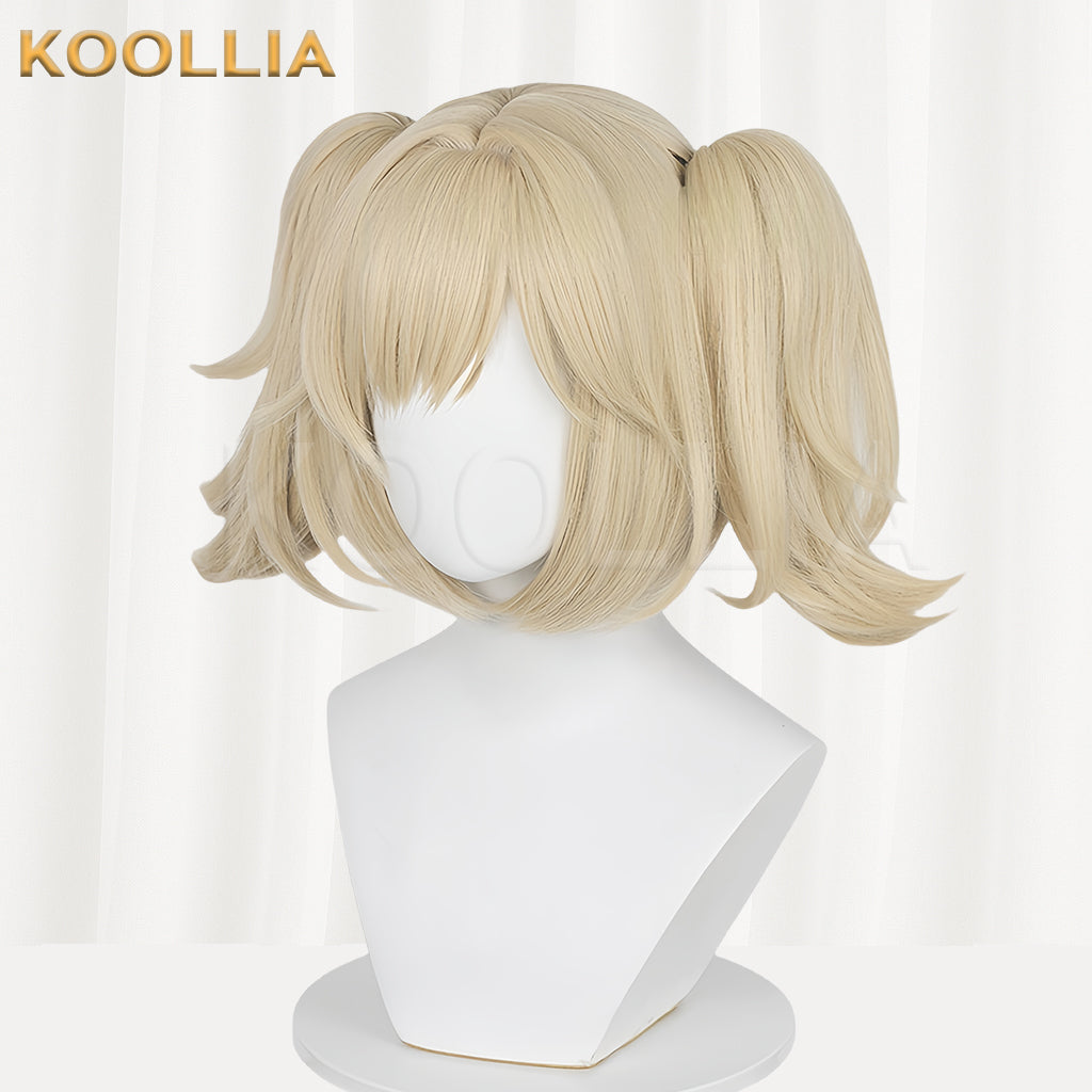 Zenless Zone Zero Burnice White Short Light Yellow Hair Basic Wig