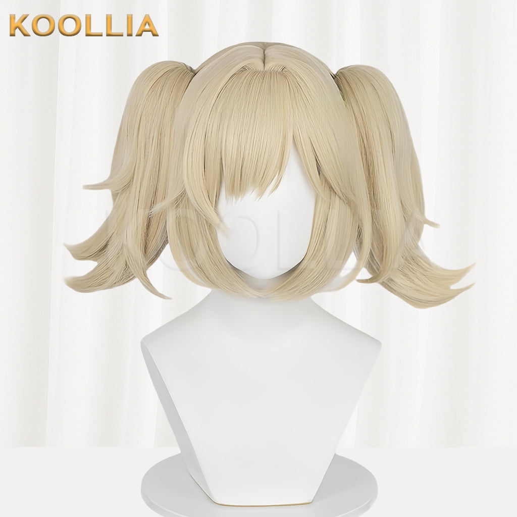 Zenless Zone Zero Burnice White Short Light Yellow Hair Basic Wig
