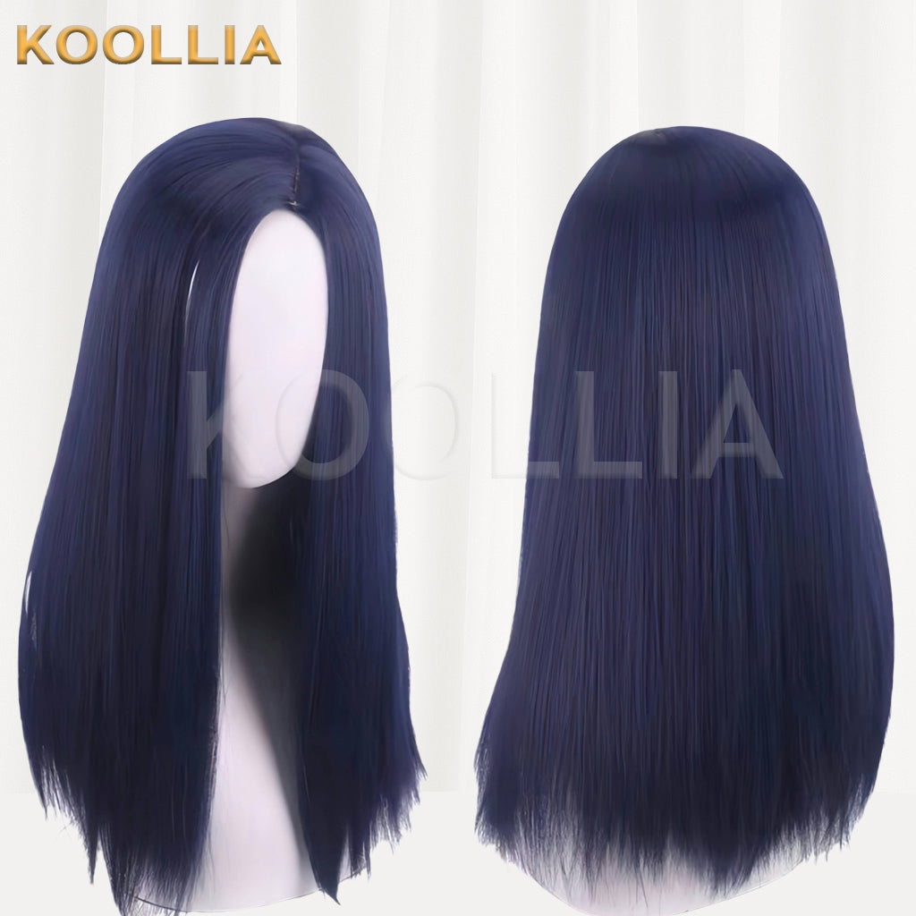 League of Legends & Arcane Caitlyn Long Purple Hair Basic Wig