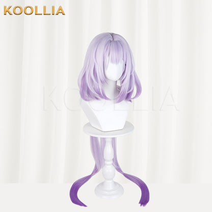 Honkai: Star Rail Castorice Long Purple Hair Basic Wig
