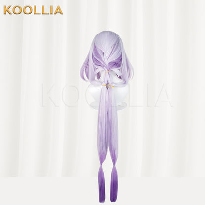 Honkai: Star Rail Castorice Long Purple Hair Basic Wig