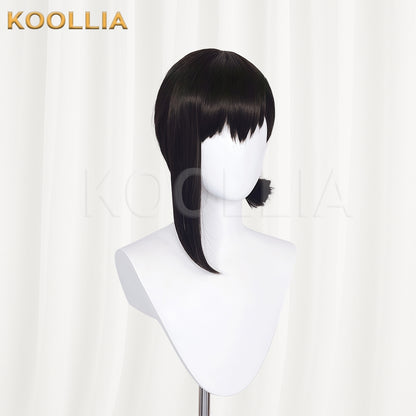 Chainsaw Man Higashiyama Kobeni Short Black Hair Basic Wig  KOOLLIA