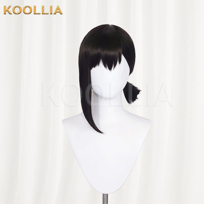 Chainsaw Man Higashiyama Kobeni Short Black Hair Basic Wig  KOOLLIA