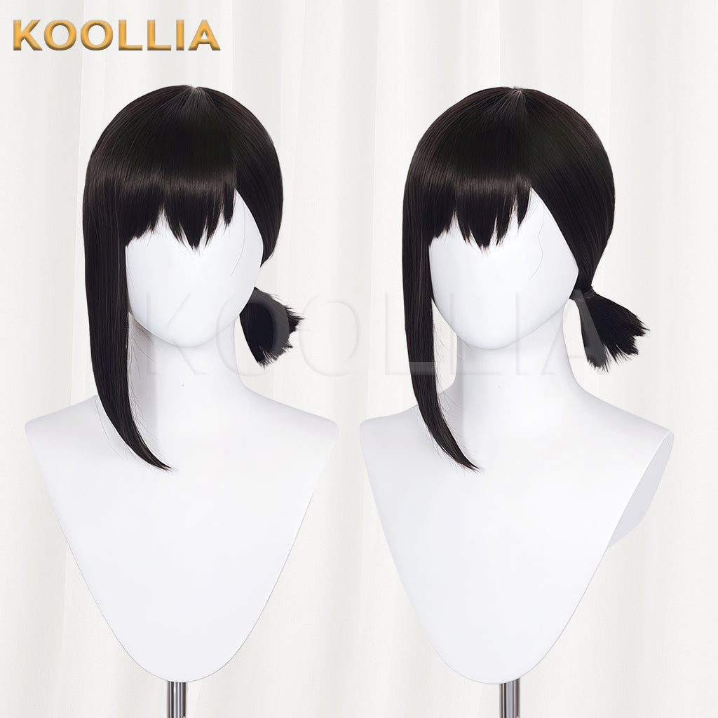 Chainsaw Man Higashiyama Kobeni Short Black Hair Basic Wig  KOOLLIA