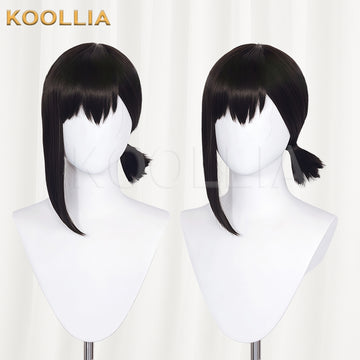 Chainsaw Man Higashiyama Kobeni Short Black Hair Basic Wig  KOOLLIA
