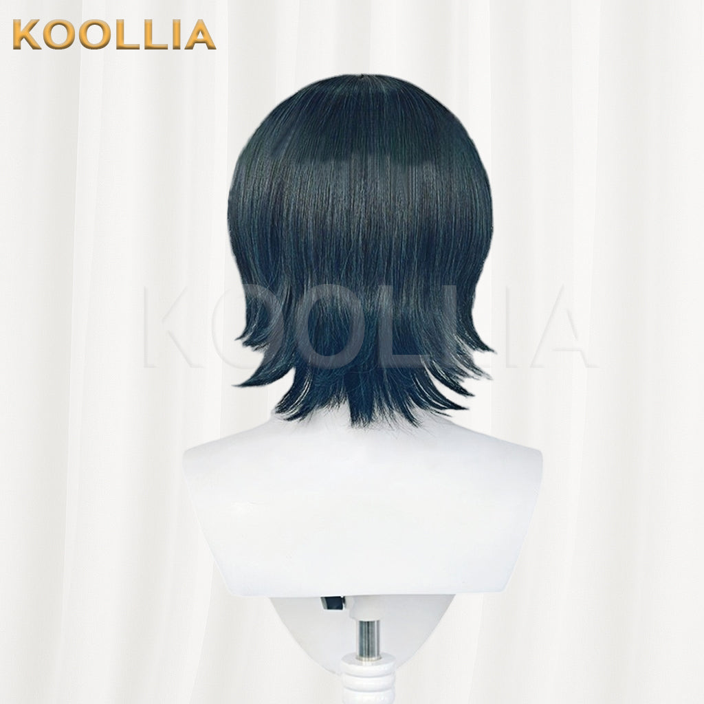 Chainsaw Man Himeno Short Green Hair Basic Wig  KOOLLIA