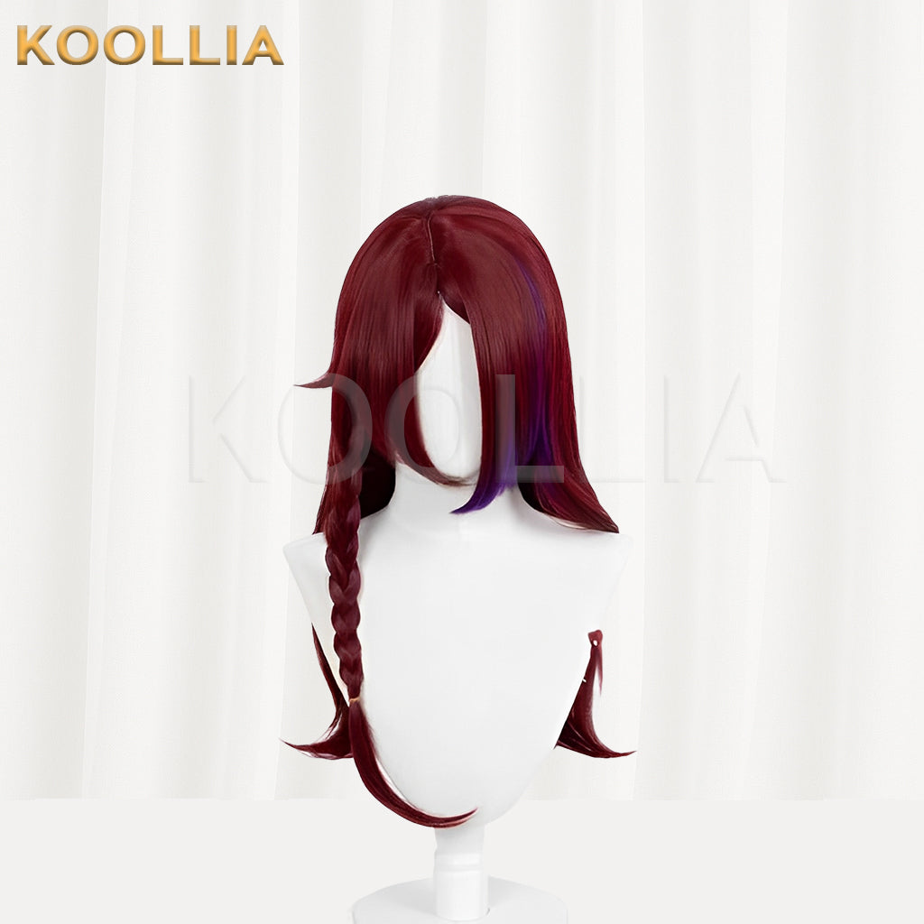 Genshin Impact   Long Red Hair Basic Wig