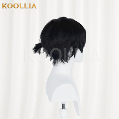 Link Click Cheng Xiaoshi Short Black Hair Basic Wig