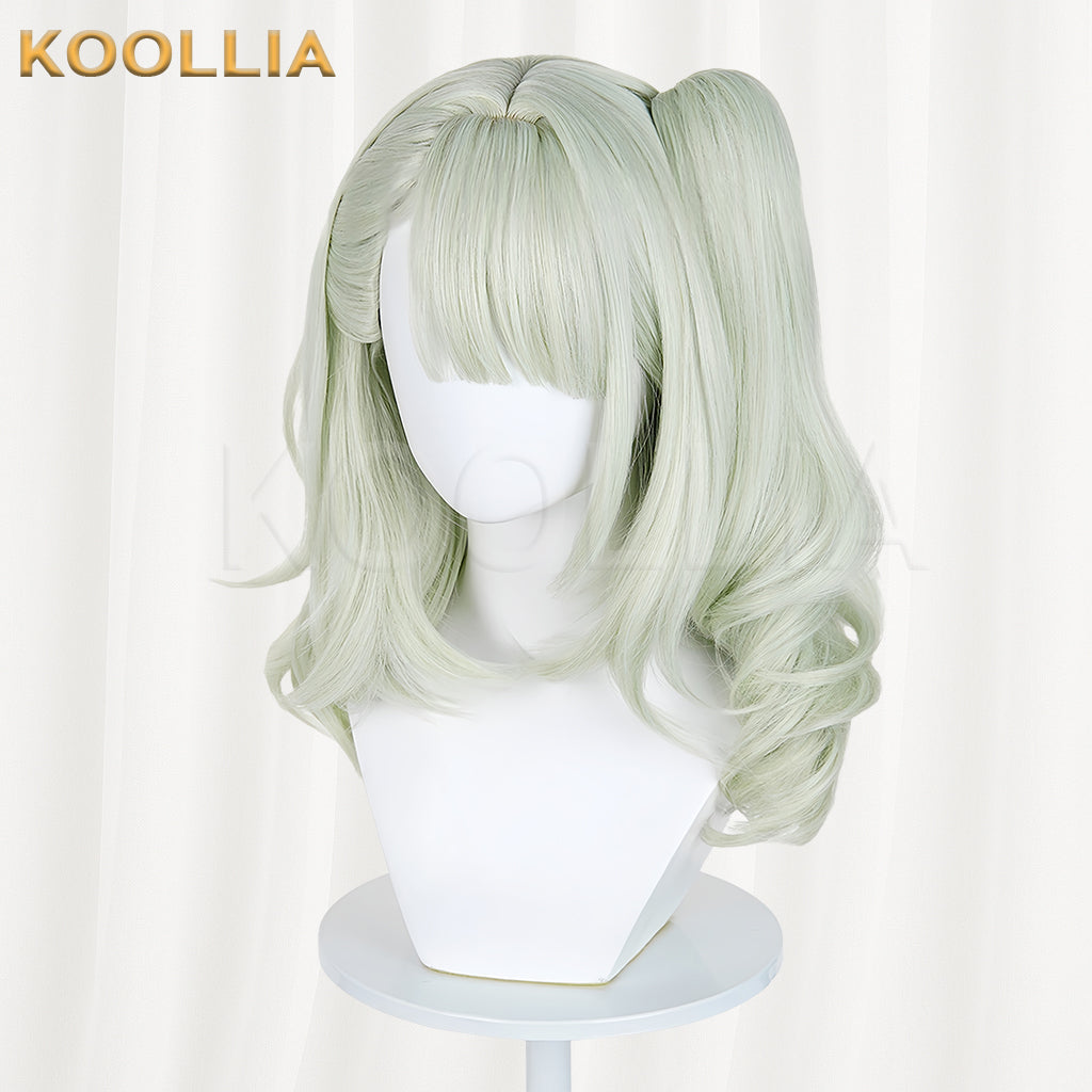 Zenless Zone Zero Angels of Delusion Chinatsu Remiel Long Green Hair Basic Wig