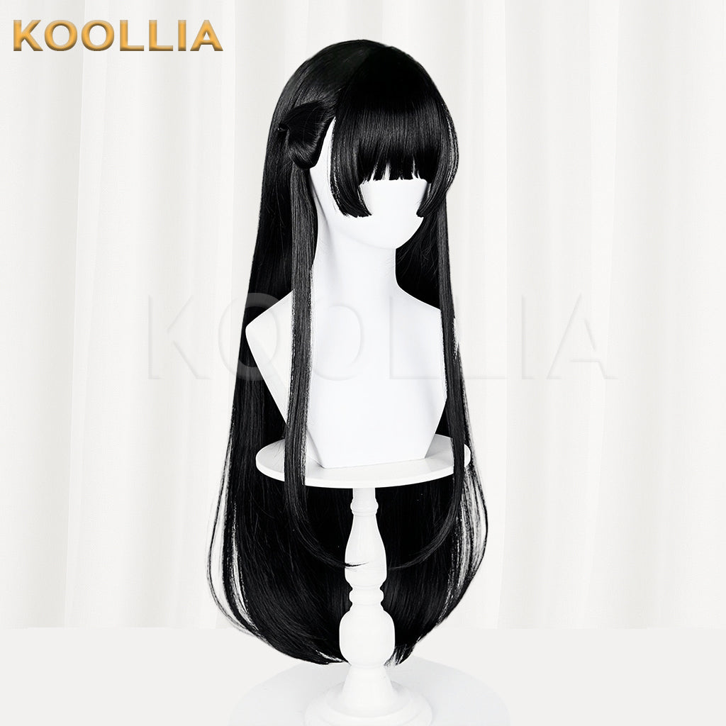 Wuthering Waves Chisa Long Black Hair Basic Wig