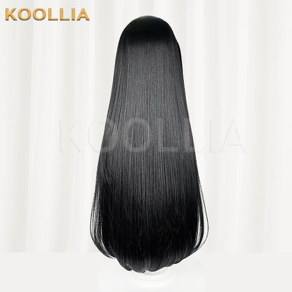 Wuthering Waves Chisa Long Black Hair Basic Wig