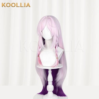 Genshin Impact Citlali Lange rosa-lila Haare Basic Perücke