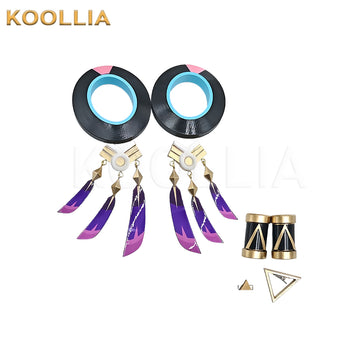 Genshin Impact Citlali Long Pink Purple Hair Basic Wig - KOOLLIA