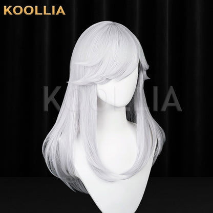 Genshin Impact Cyno Long White Hair Basic Wig