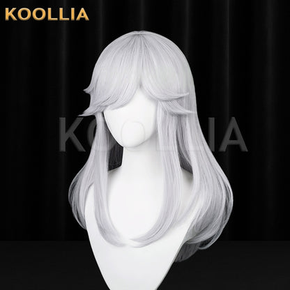 Genshin Impact Cyno Long White Hair Basic Wig