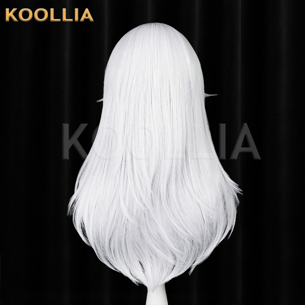 Genshin Impact Cyno Long White Hair Basic Wig