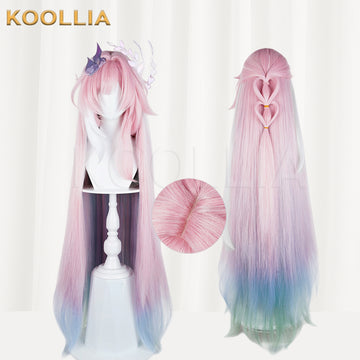 Honkai: Star Rail Cyrene Long/Short Mix Hair Basic Wig - KOOLLIA