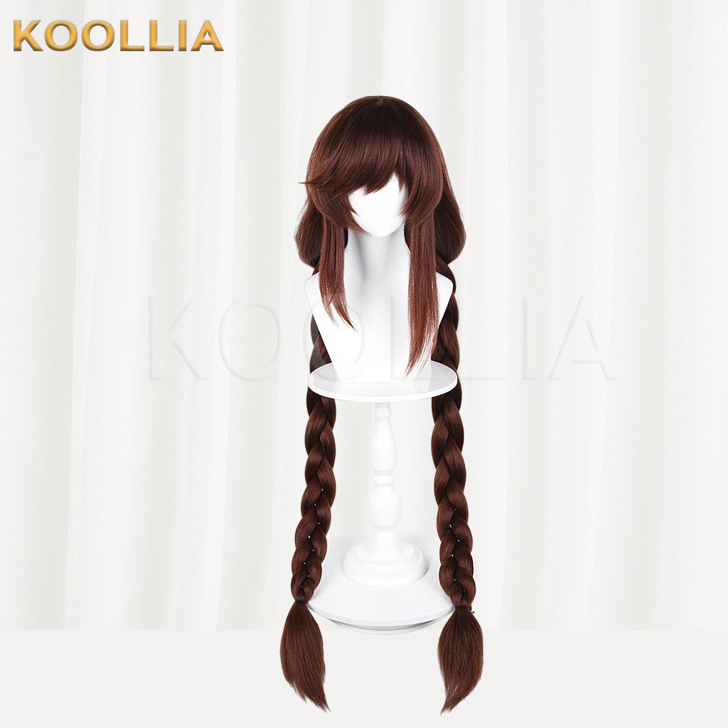 Honor of Kings Da Qiao Long Brown Hair Basic Wig