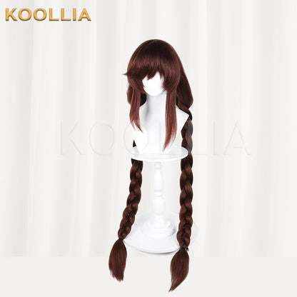 Honor of Kings Da Qiao Long Brown Hair Basic Wig