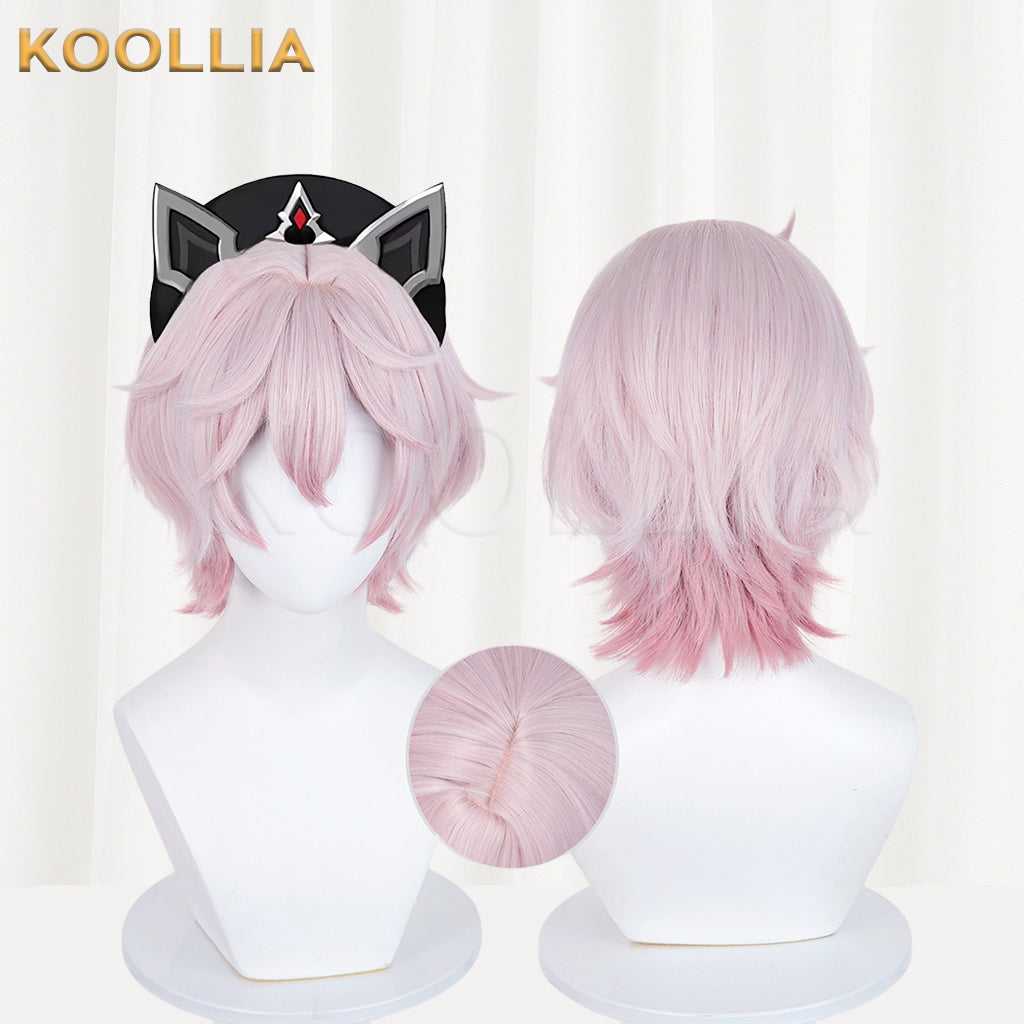 Genshin Impact Dahlia Short Mix Hair Basic Wig
