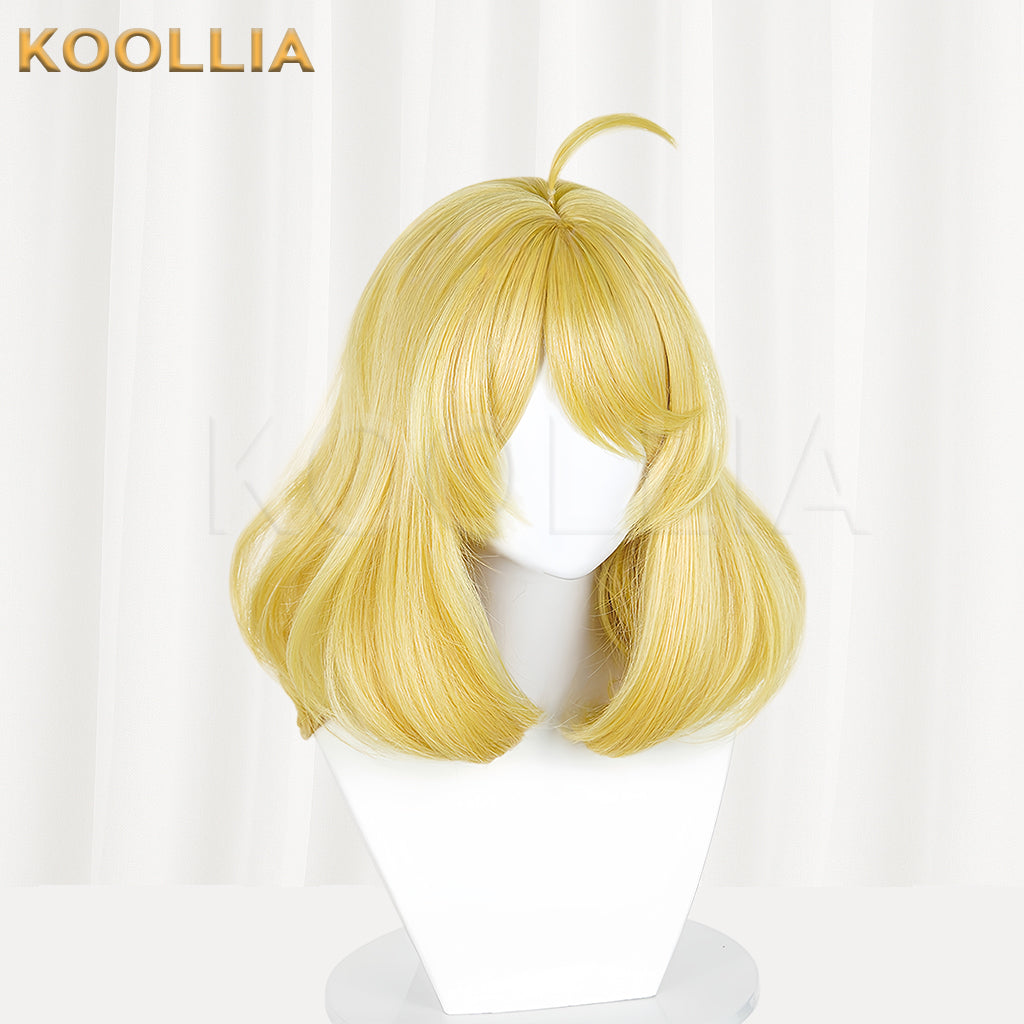 Honor of Kings Daji Short Golden Yellow Hair Basic Wig