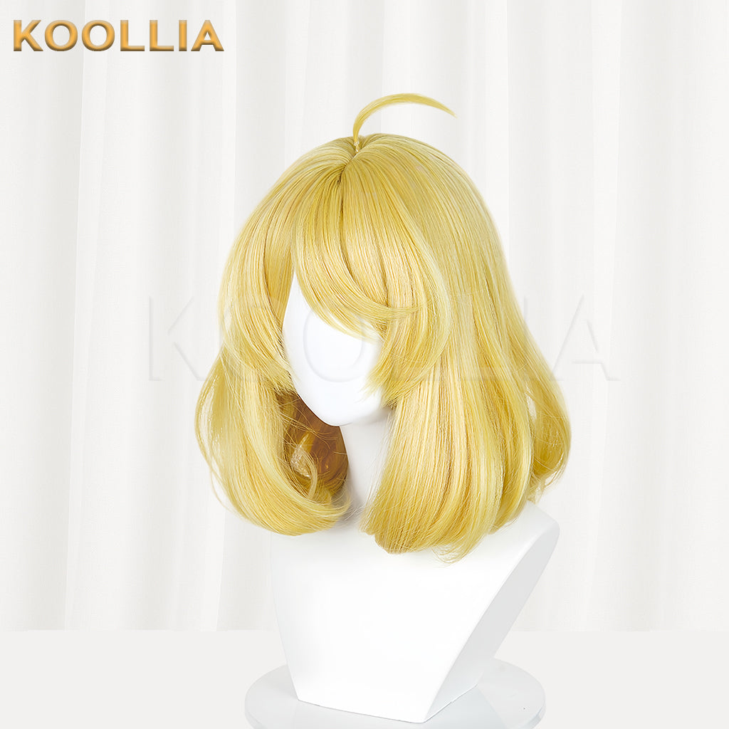 Honor of Kings Daji Short Golden Yellow Hair Basic Wig