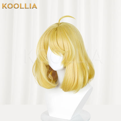 Honor of Kings Daji Short Golden Yellow Hair Basic Wig