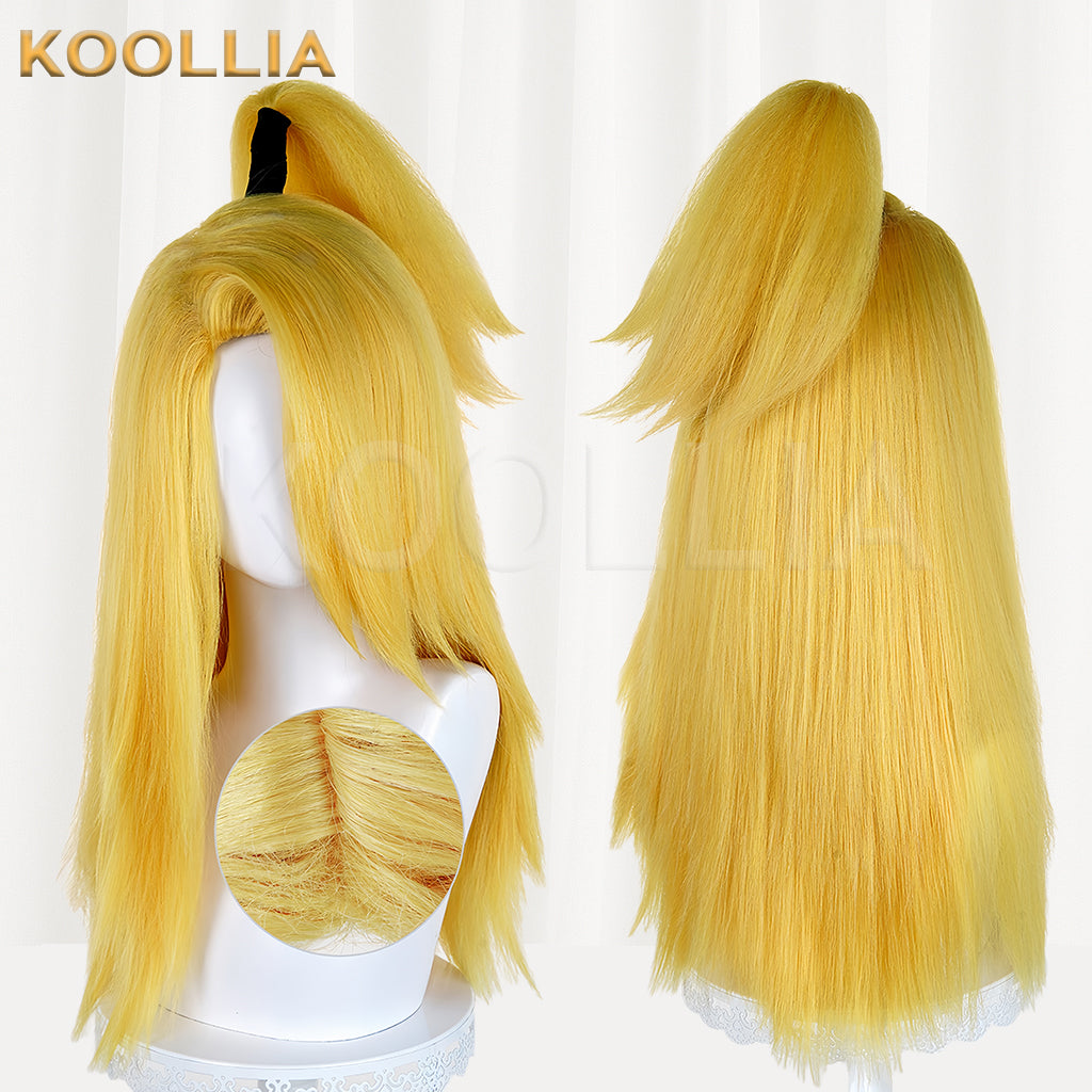 Naruto Deidara Long Yellow Hair Basic Wig
