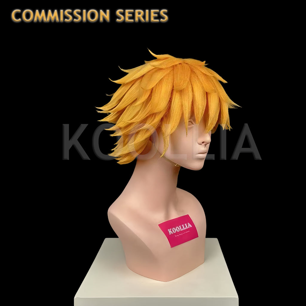 Denji from Chainsaw Man Commission Wig