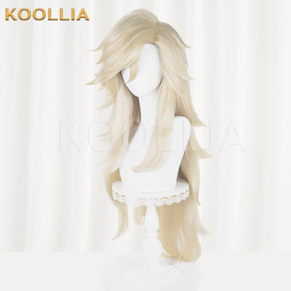 Demon Slayer Douma Long Blonde Hair Basic Wig