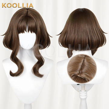 Reverse 1999 Eagle Long Brown Hair Basic Wig - KOOLLIA