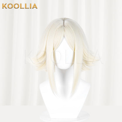 Gachiakuta Eisha Stilza Short Blonde Hair Basic Wig