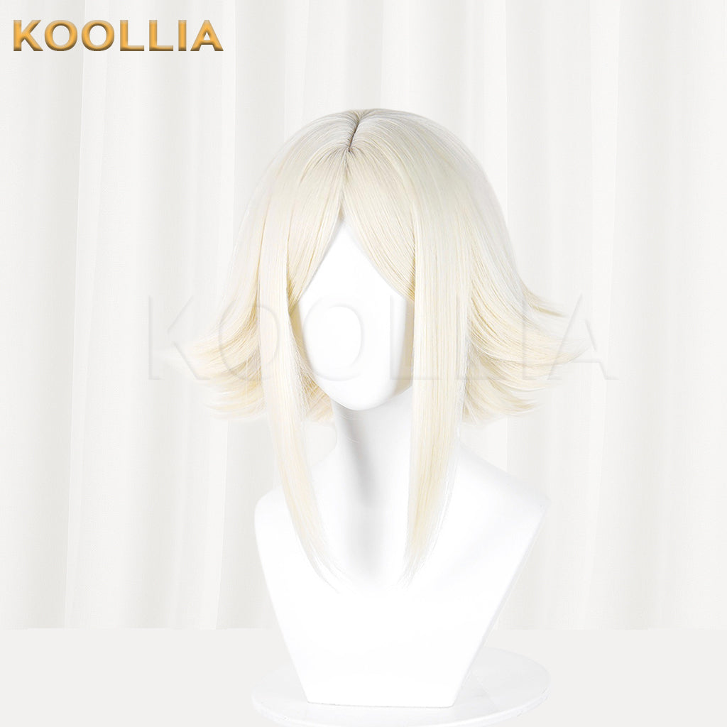 Gachiakuta Eisha Stilza Short Blonde Hair Basic Wig