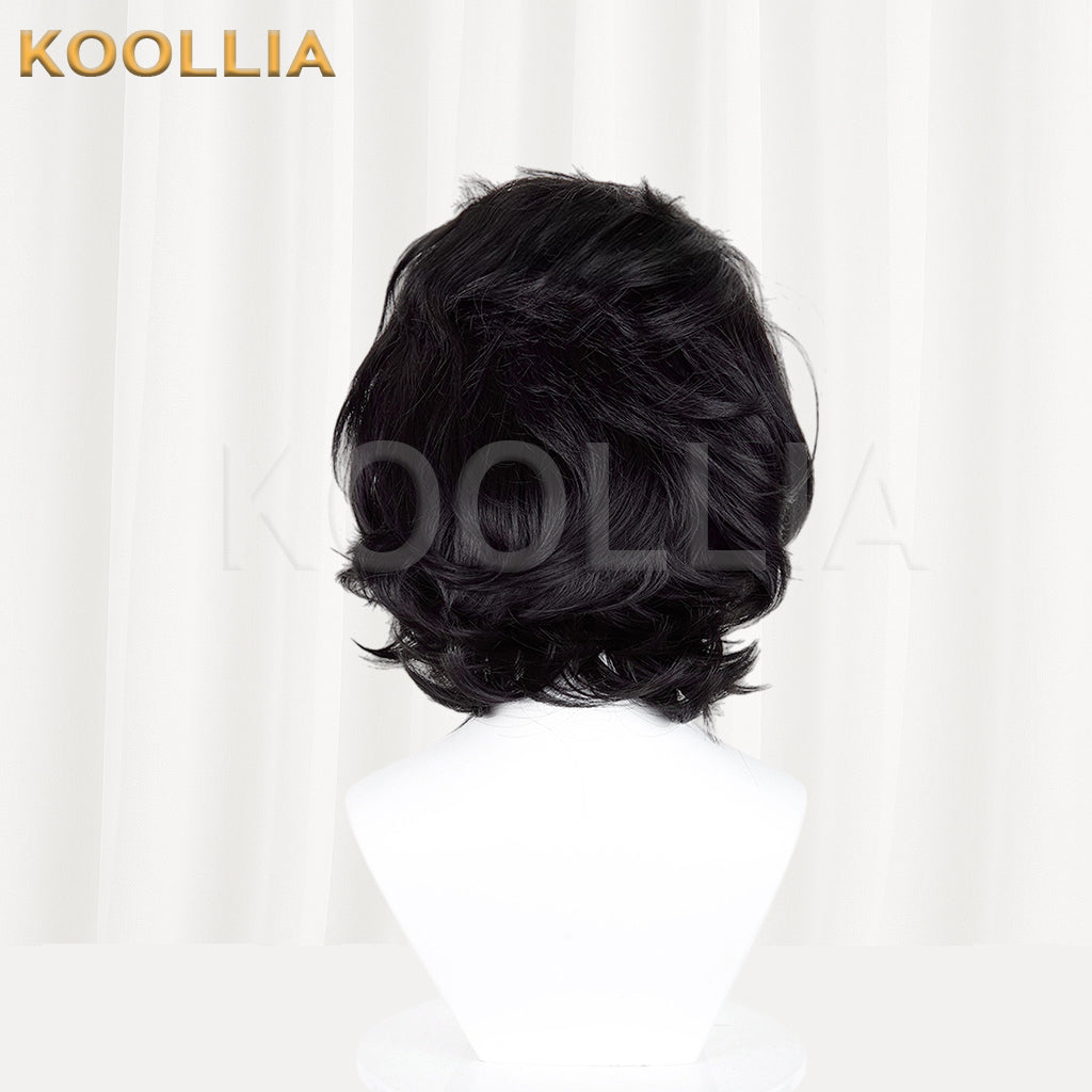 Delta Force Elie de Montbel Short Black Hair Basic Wig